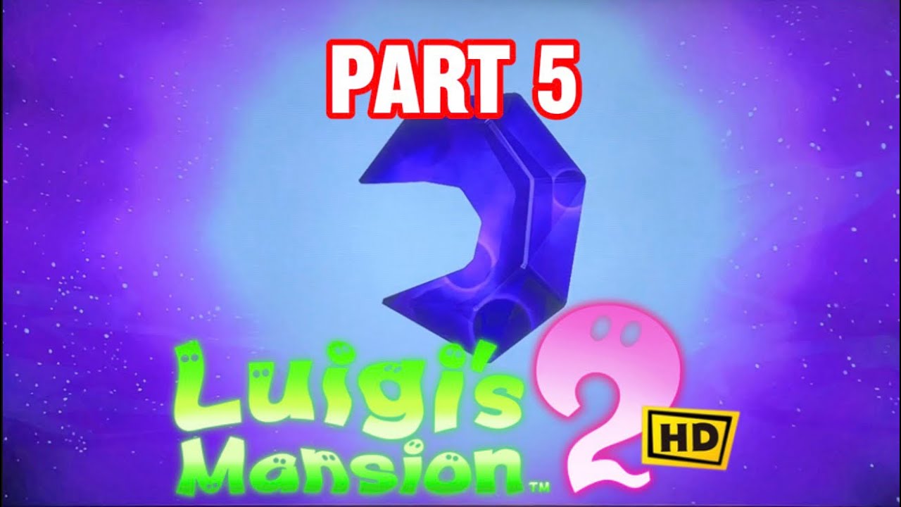 Luigi’s mansion 2 HD (episode 5 it took us the first try) *ENDING*