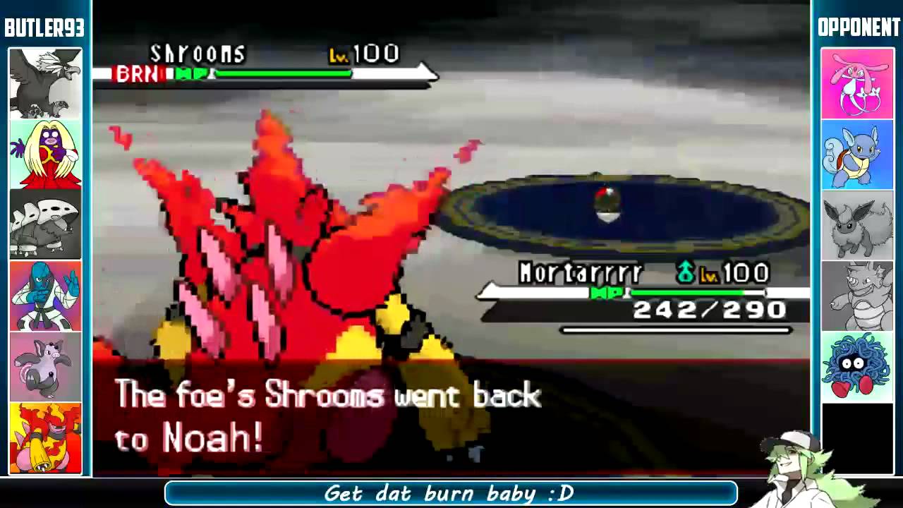 PokeMoshPit Battle #443:  Butler93Pokemad vs Nojnp [5th Gen NU]