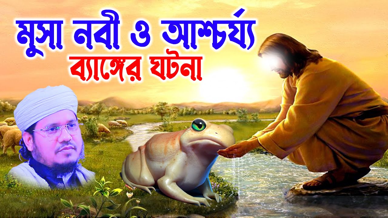 মোজাম্মেল হক সাঈদ । Mozammel Haque Sayed | sayed waz | abdullah tv | 01813809850 -মুসা নবী ও ব্যাঙ্গ