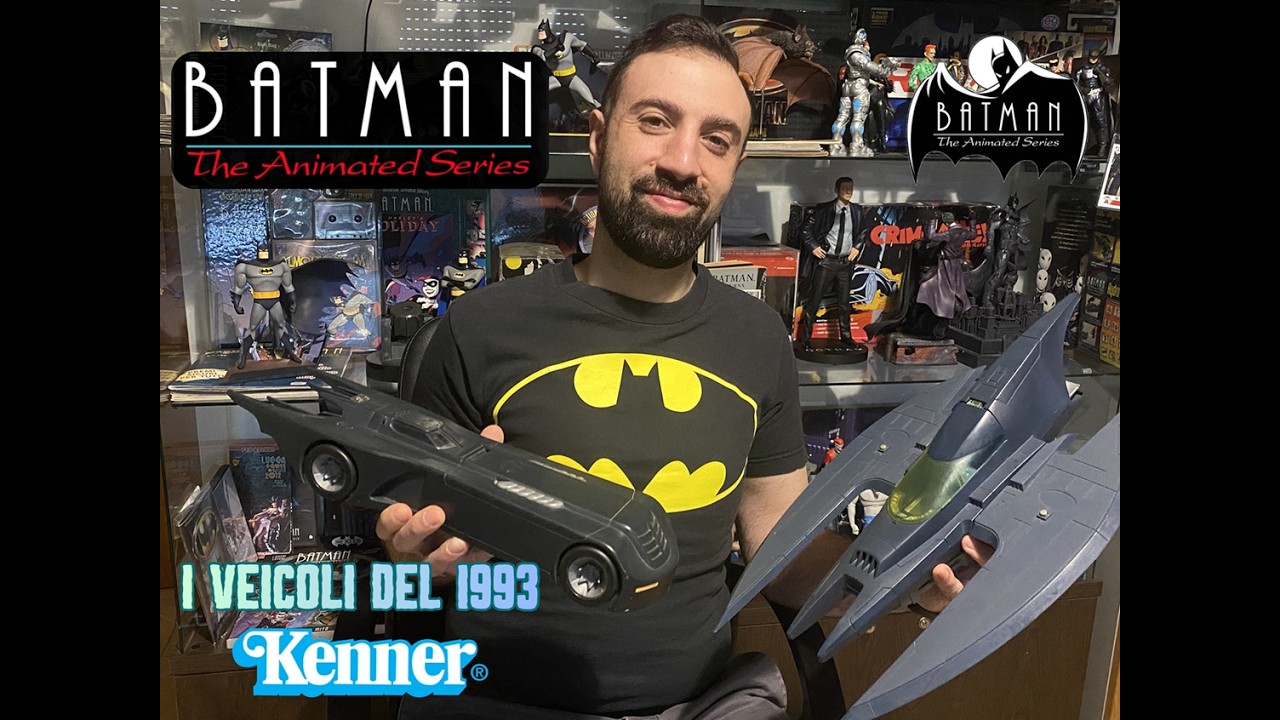 BATMAN THE ANIMATED SERIES I VEICOLI KENNER 1993