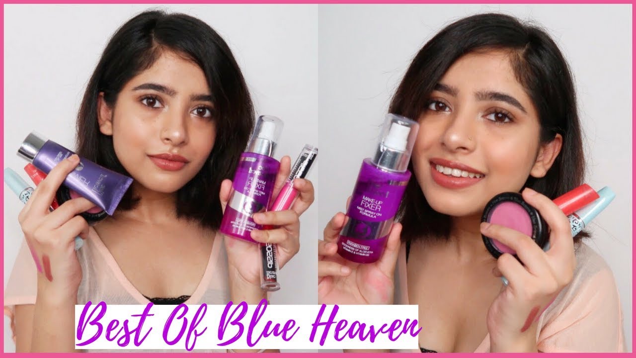 Best Blue Heaven Makeup Products Review | Affordable Makeup Under Rs 300 | Anindita Chakravarty