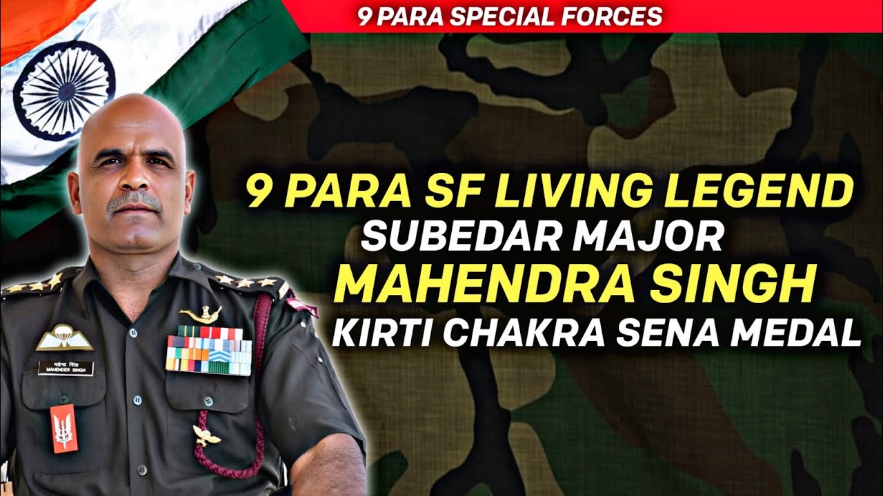 Subedar Major Mahendra Singh KC, SM Reciving Kirti Chakra 🇮🇳🔥| 9 PARA SF