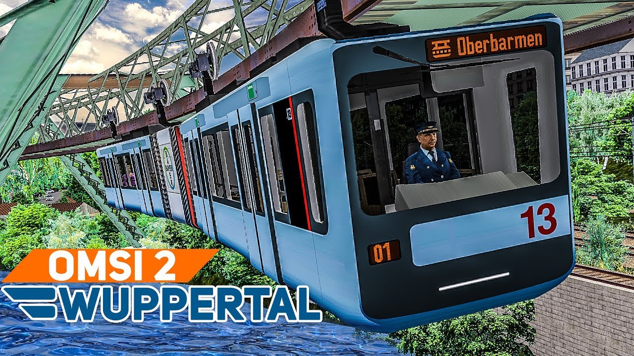 OMSI 2 Wuppertal: Mit der SCHWEBEBAHN GTW-15 unterwegs | AddOn Wuppertal #1