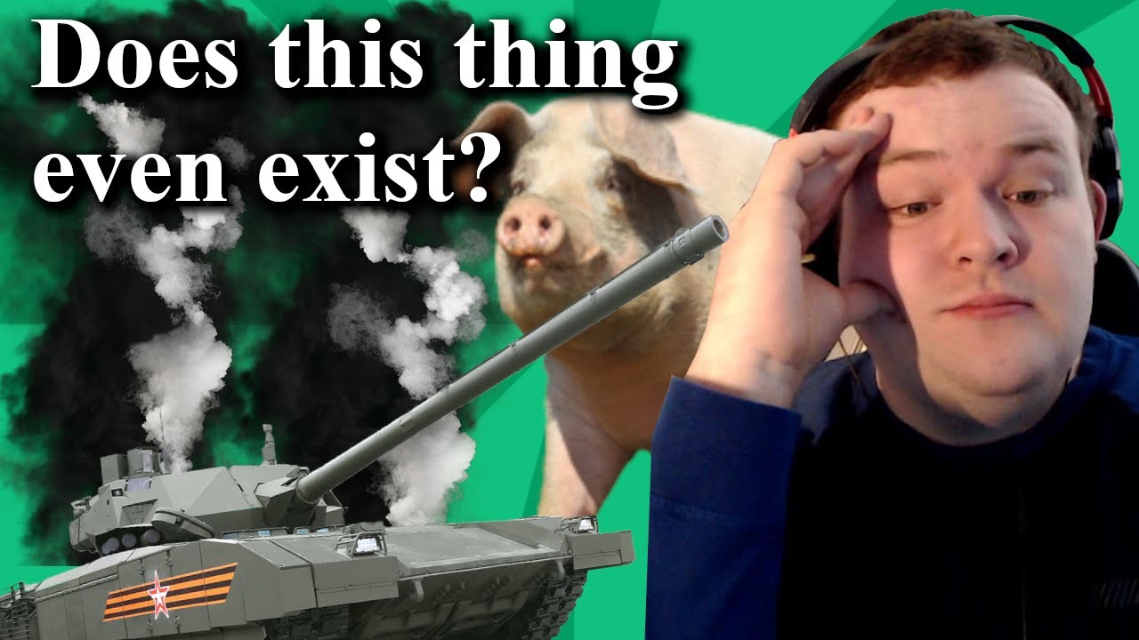 The T-14 Armata tank sucks - @LazerPig Reaction Part A