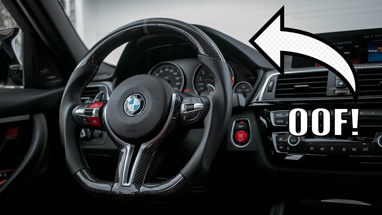 NEW BMW STEERING WHEEL INSTALL LOOKS AMAZING! - F80/F82/F30/F87/F32