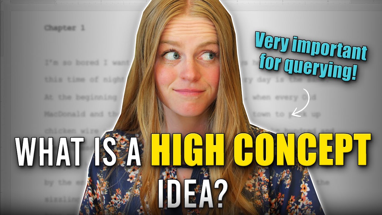 What is a HIGH CONCEPT Book Idea?