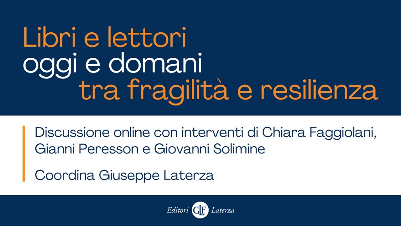 Libri e lettori oggi e domani: tra fragilità e resilienza
