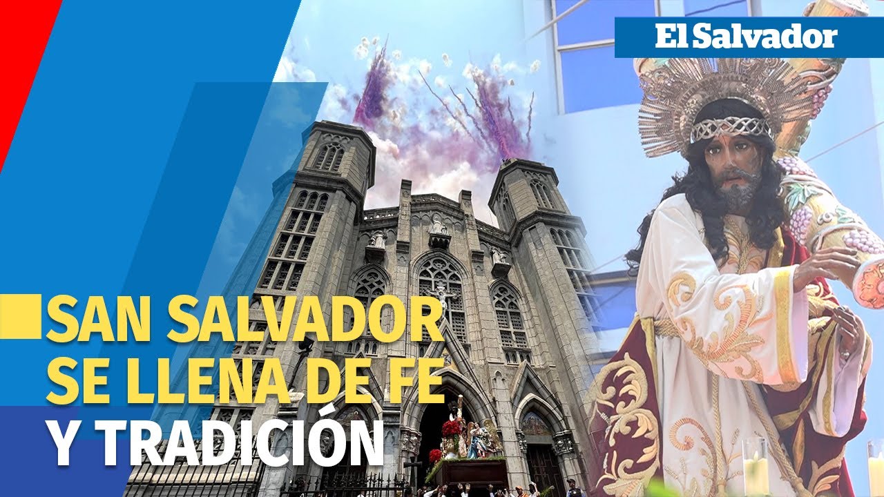 Solemne viacrucis lleno de fe y tradici&oacute;n en San Salvador