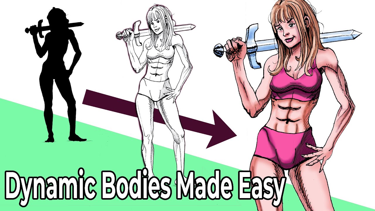 How to Draw Dynamic Bodies – Step-by-Step Tutorial