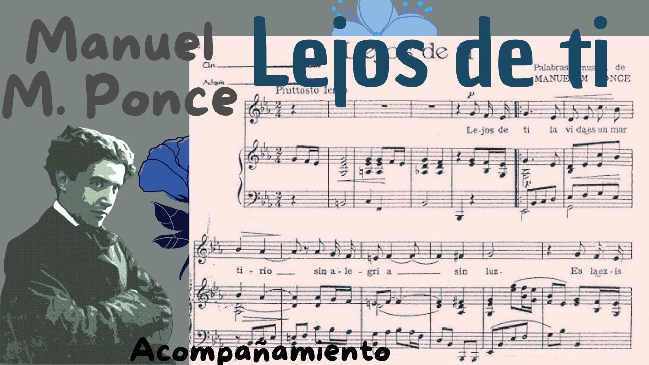 Lejos de ti (acompañamiento)- Manuel M. Ponce