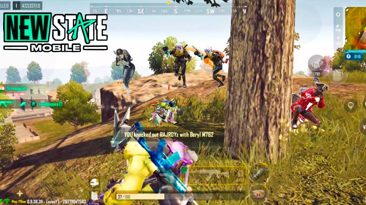 MY BEST COMBO WEAPON - M762 & M416 in PUBG NEW STATE GAMEPLAY |