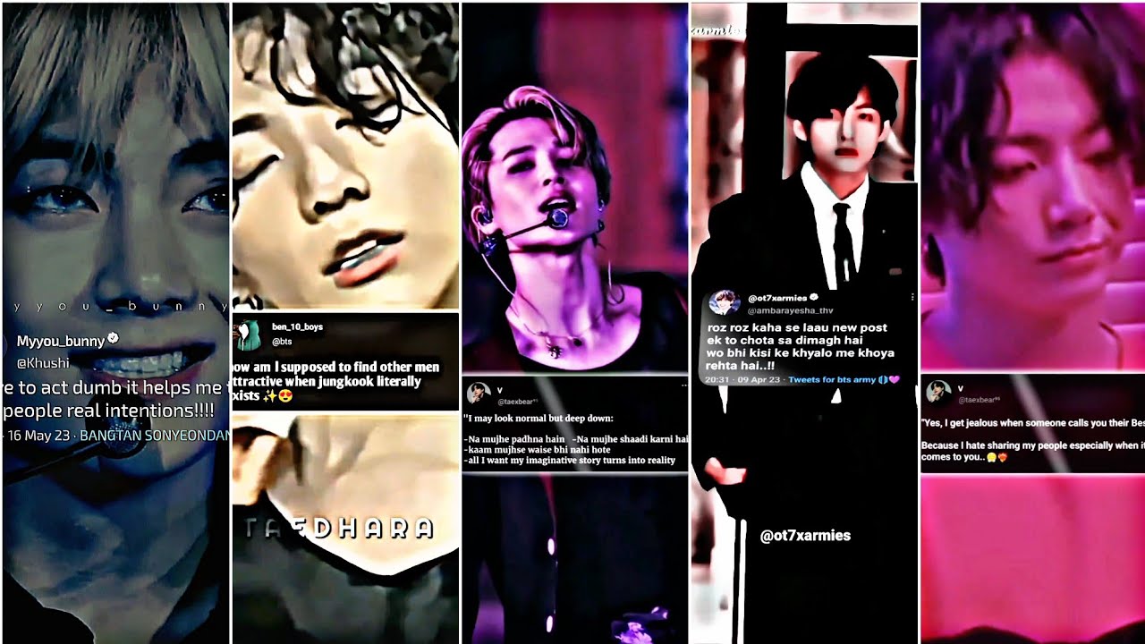 BTS FAKE TWEET REELS COMPILATION // bts mix hindi english reels /tiktok #btshindimix