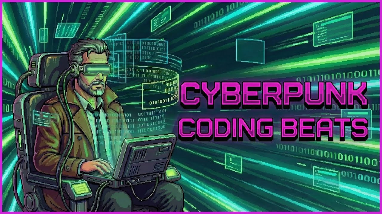 Cyberpunk Coding Beats / Glitch Hop Lofi | Digital Ghosts [Full Album]