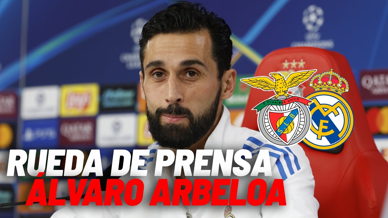 EN DIRECTO I Benfica - Real Madrid: rueda de prensa de Arbeloa