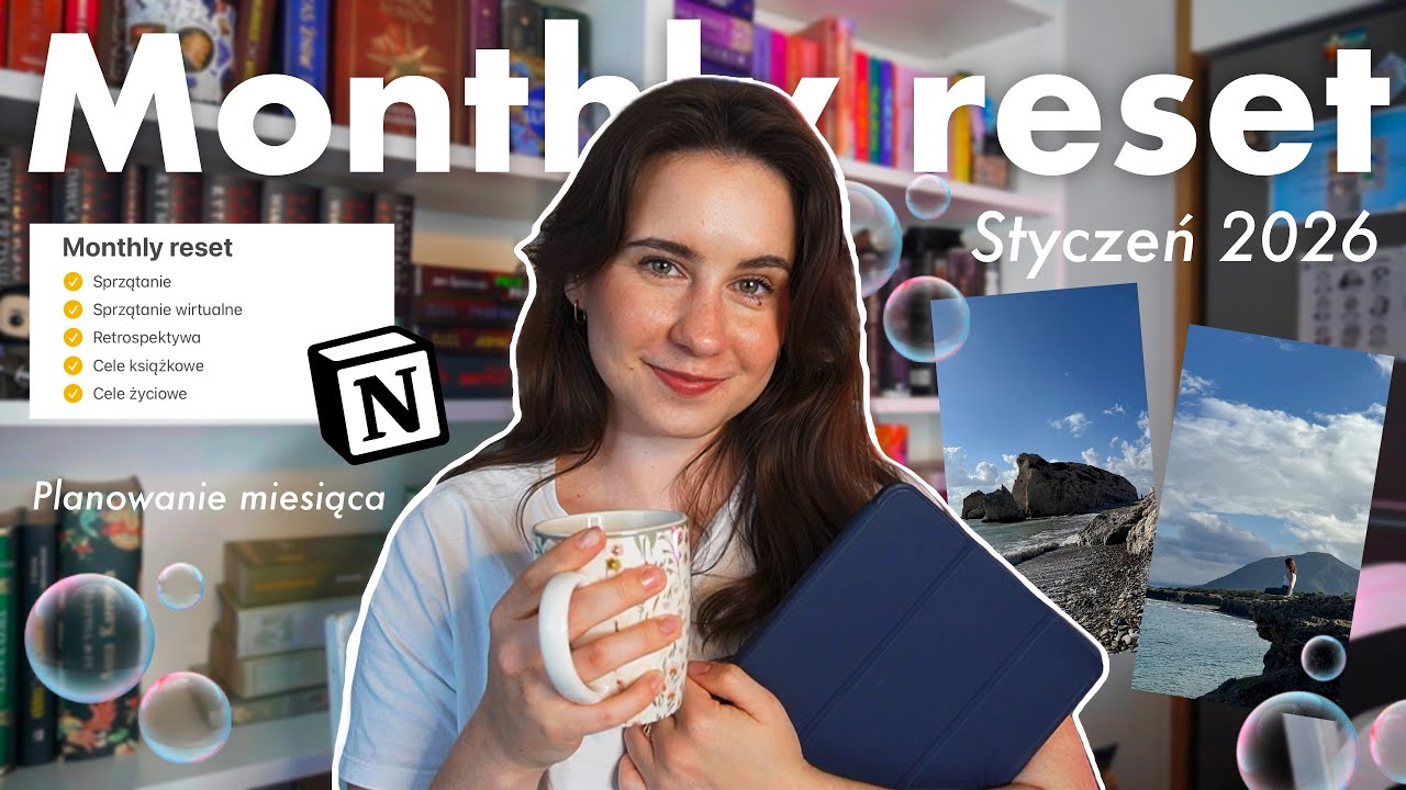 Zaplanuj ze mną styczeń 🗓️❄️ clean with me / retrospektywa / planowanie