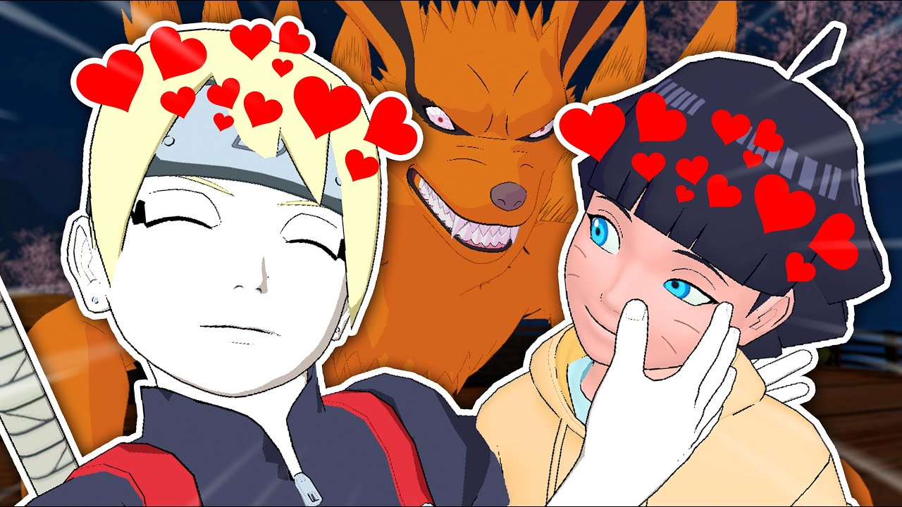INOJIN E HIMAWARI FORAM DESENHAR E DEU RUIM! - (BORUTO VR)