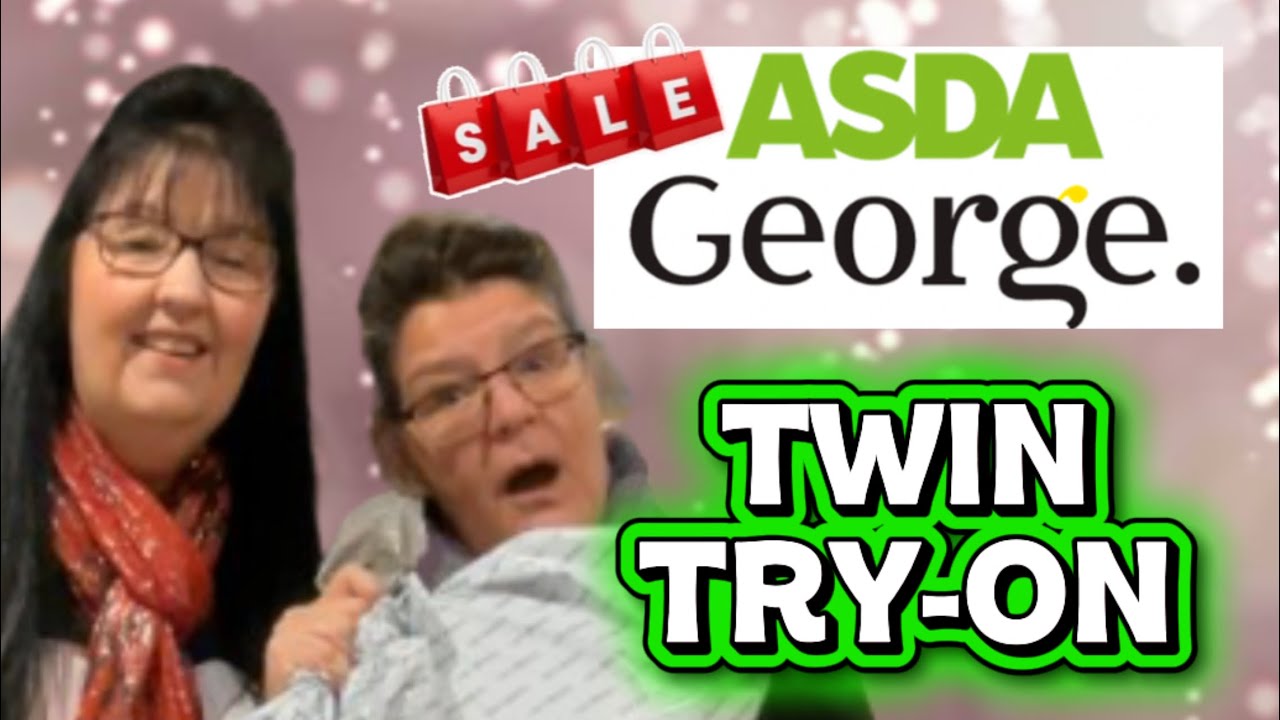 Twin Try‑On ASDA George Sale Haul | Same Outfits on Different Body Shapes! | Part 1