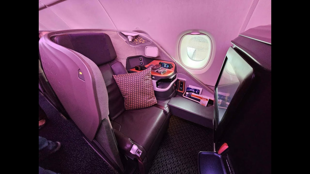 Singapore Airlines Business Class Singapore to London