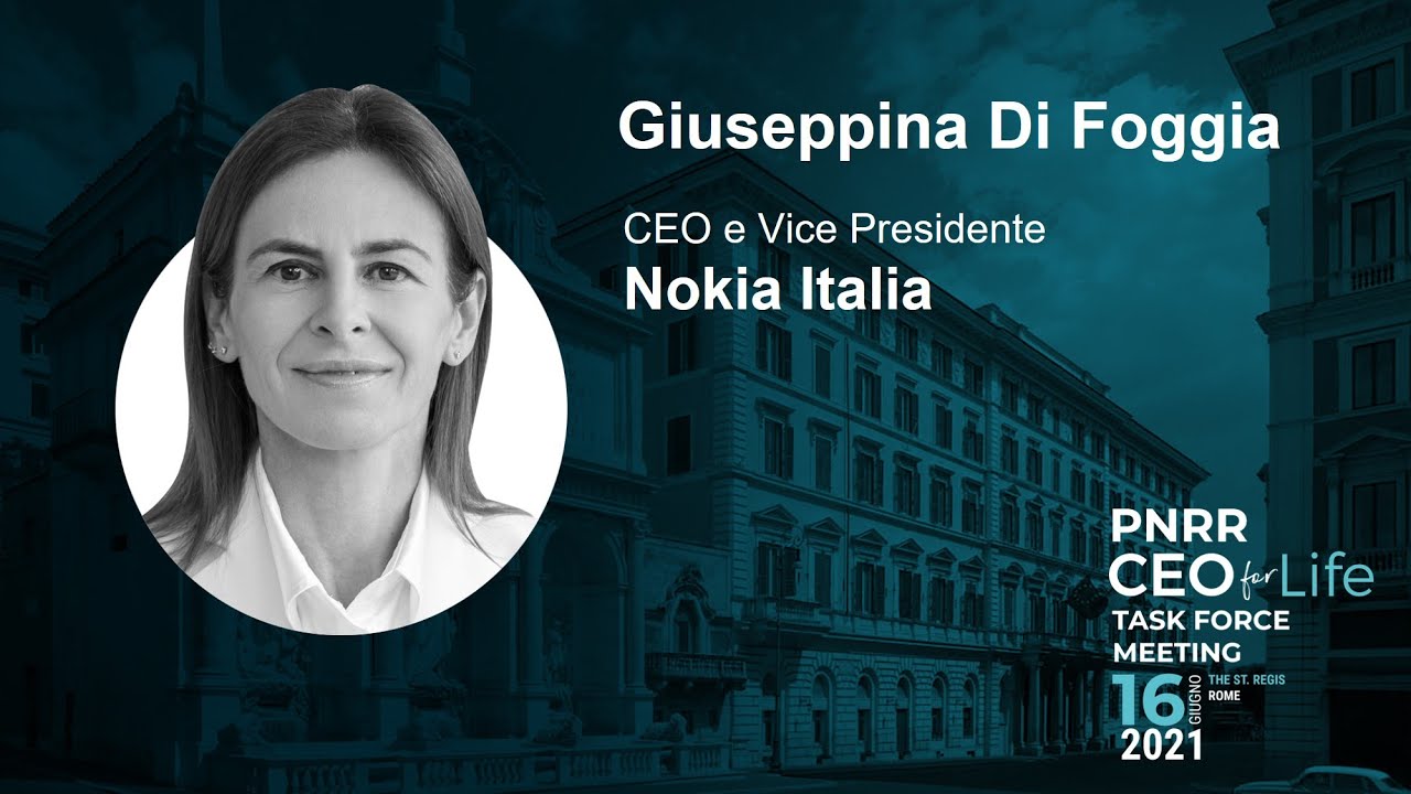 Giuseppina Di Foggia – CEO e Vice Presidente Nokia Italia