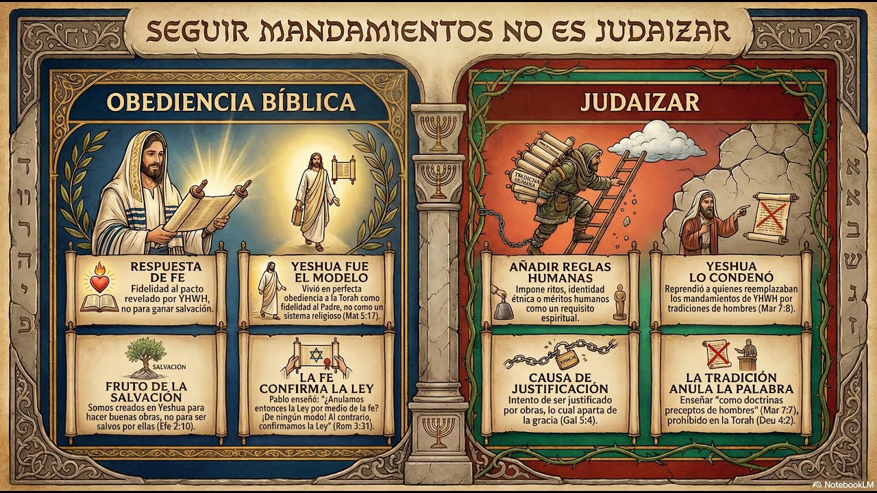 147 Saliendo de Roma: Seguir mandamientos no es Judaizar
