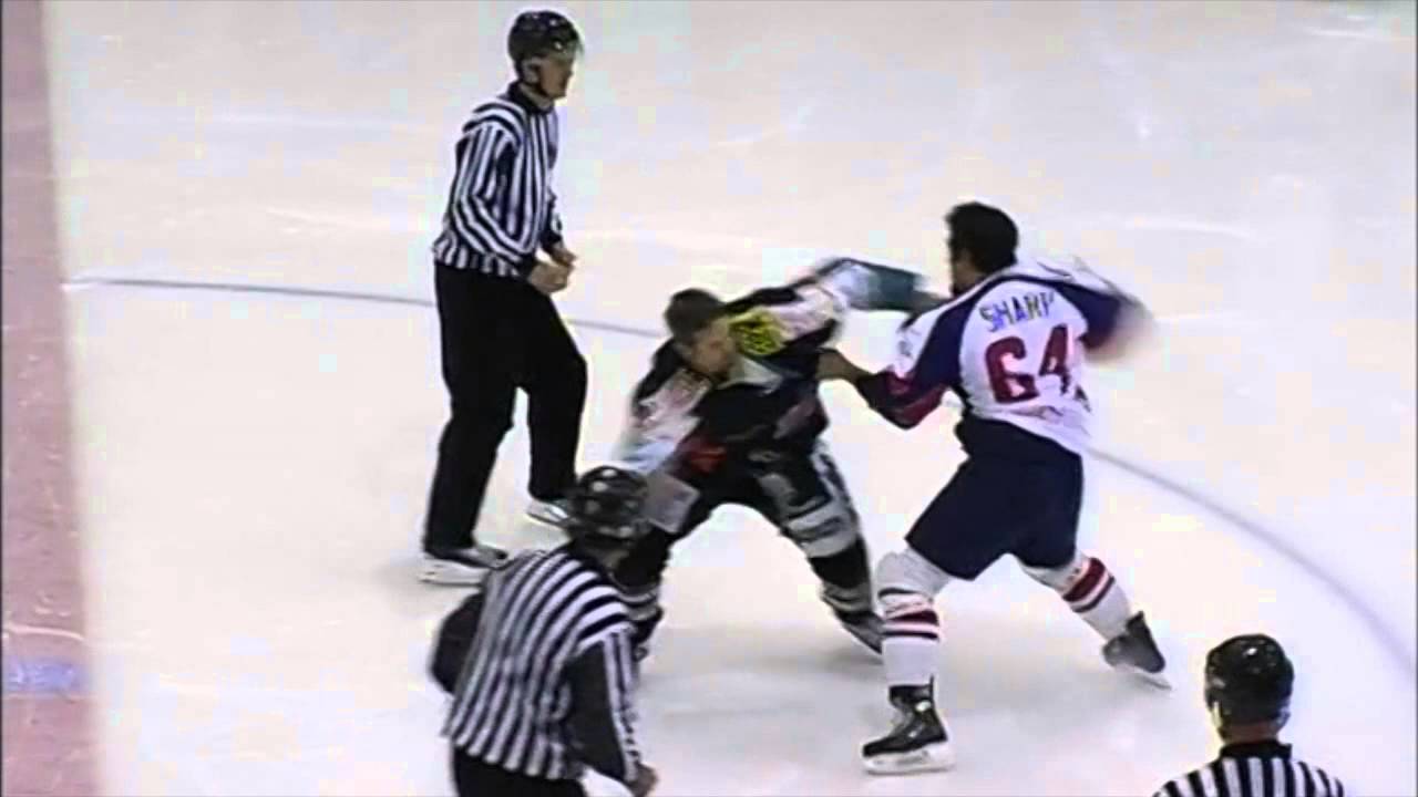 Andrew Sharp vs Brad Cruikshank Round 2 EIHL