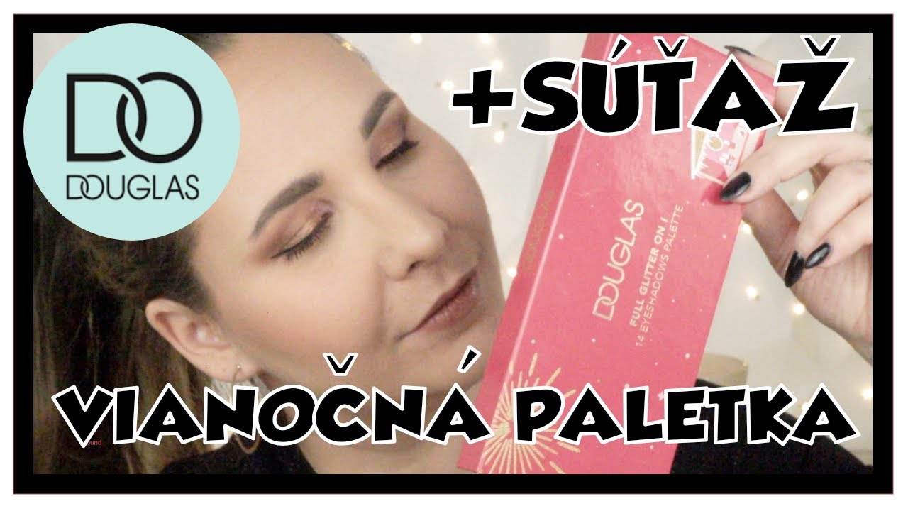 Douglas vianočn&aacute; paletka + DAROVAČKA!