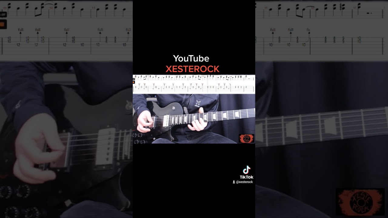 LA POLLA RECORDS - chisourray TAB / TABLATURA (guitar cover guitarra) #tabs #tablatutorial#tablatura