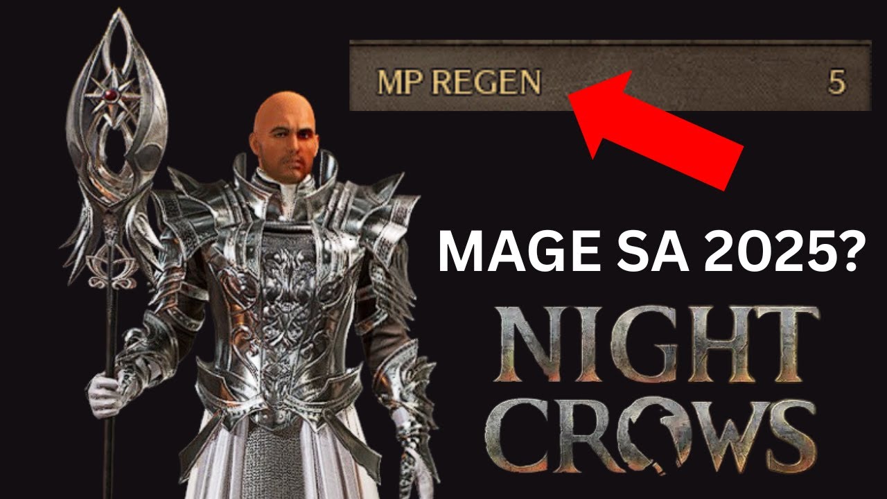 1 YEAR in NIGHT CROWS - Mage Class Ano Progress?
