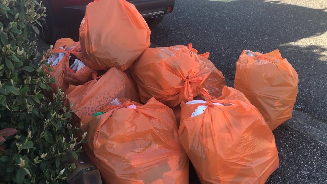 Ramassage des sacs oranges, où va la collecte ?