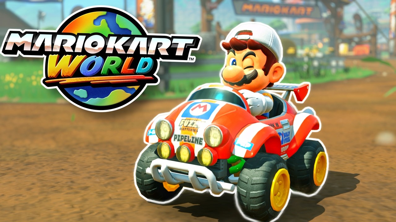 Mario Kart World: Mechanic Mario And Tiny Titan | Online Races 57