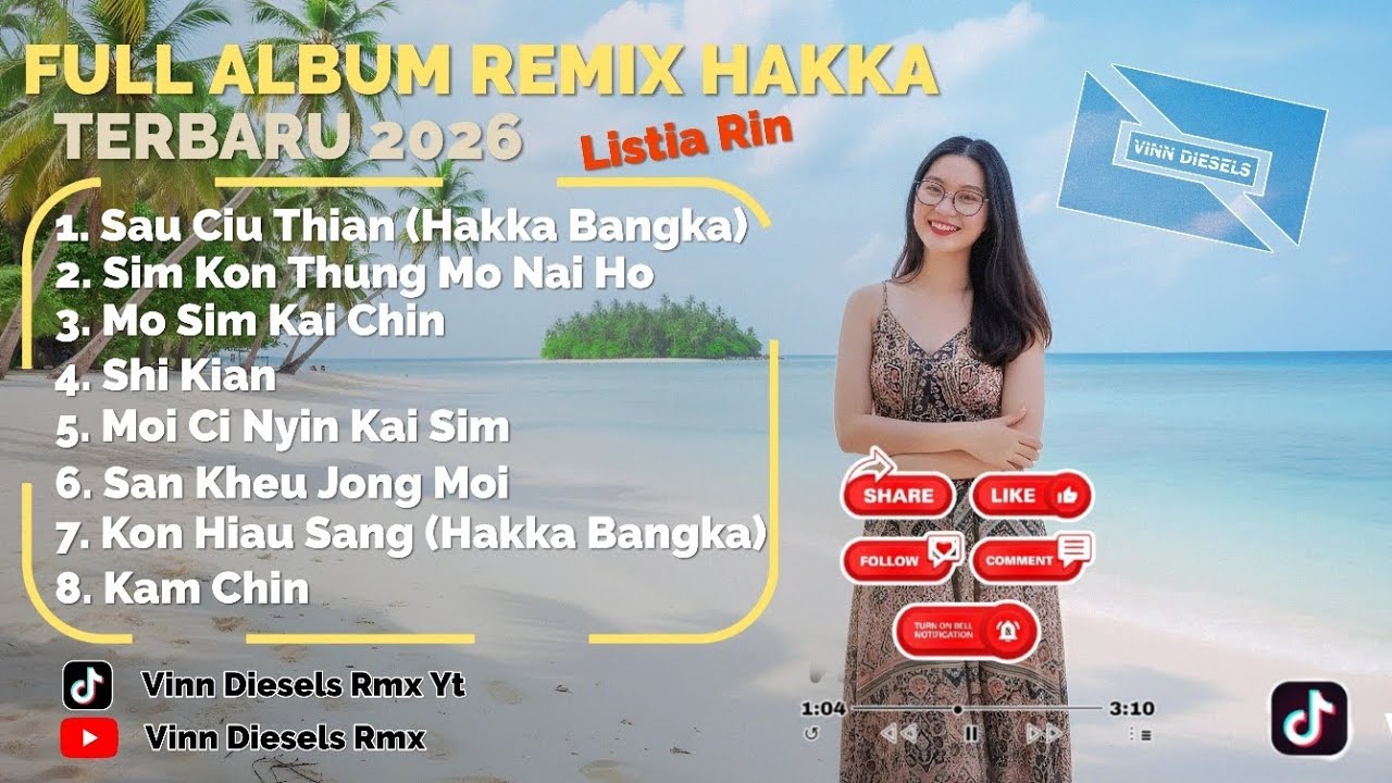 FULL ALBUM REMIX LAGU HAKKA  TERBARU || PART 3