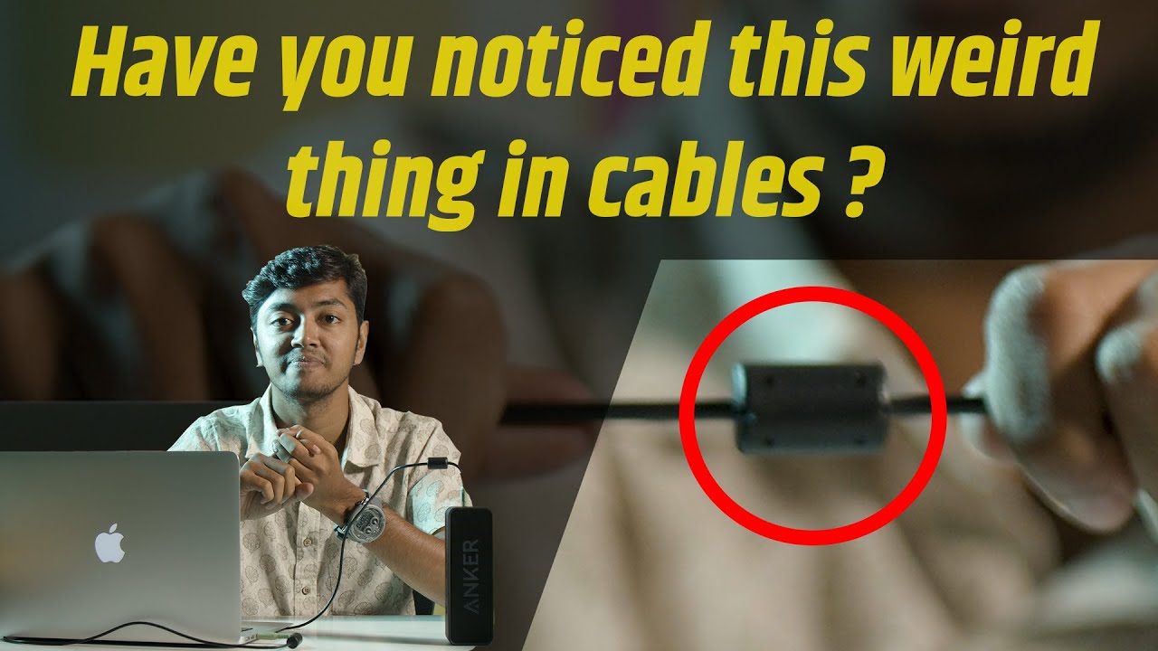 Have you noticed this weird thing in cables ? | Ferrite bead | Unnoticed #3 | LMES