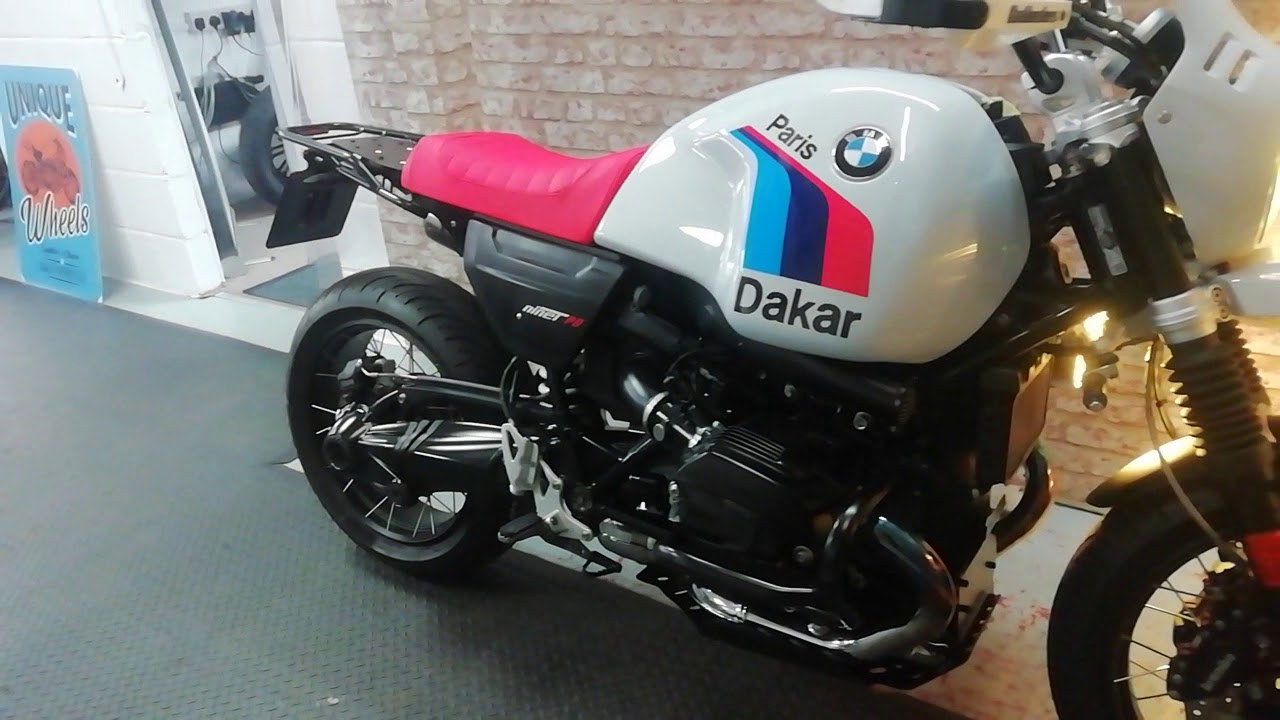 BMW R9T Urban GS Paris-Dakar 2018 (68). Outstanding condition only 870 miles.
