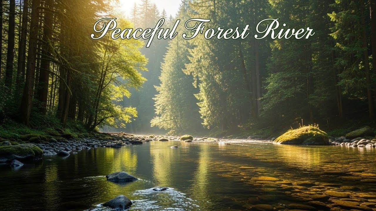 River Stream Ambience 🌊 Relaxing Water Sound for Focus, Study, and Serenity #452