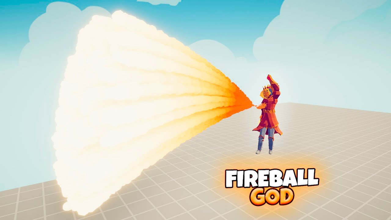 FIREBALL GOD vs EVERY FACTION | TABS Totally Accurate Battle Simulator Gameplay