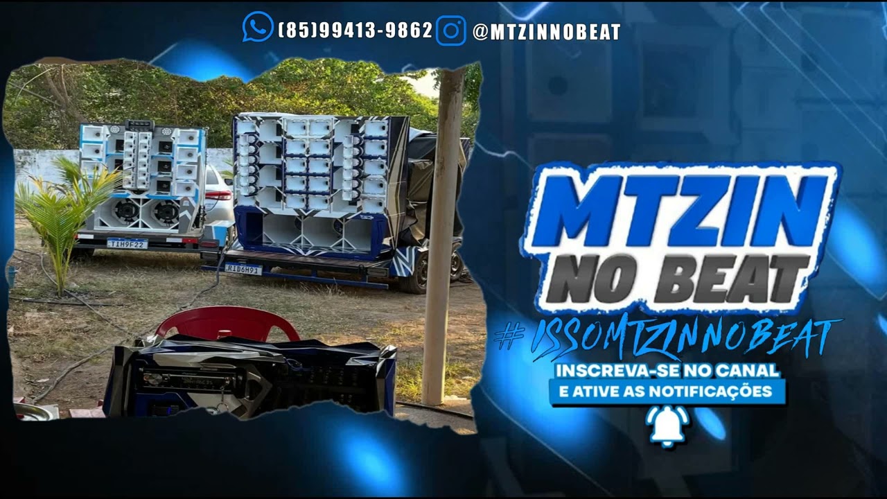 TE AMAR TE AMAR PAINEL DE CONTROLE DAS ANTIGAS COM CAIXA E PEDAL PRA PAREDÃO - MTZIN NO BEAT