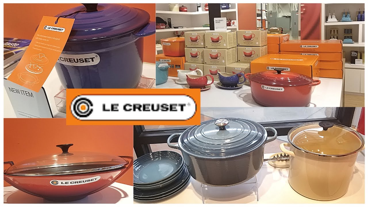 LE CREUSET OUTLET KITCHENWARE BAKEWARE  | SHOP WITH ME