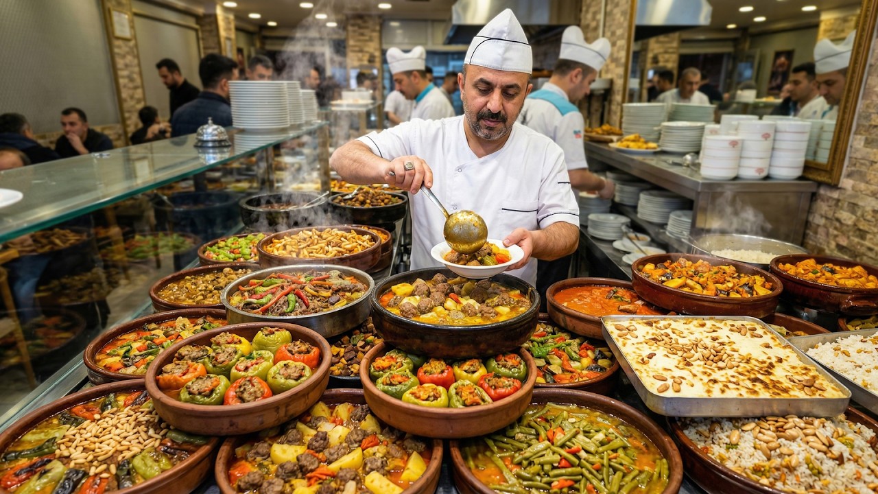Authentic Turkish Home-Style Dishes | Real Restaurant Cooking