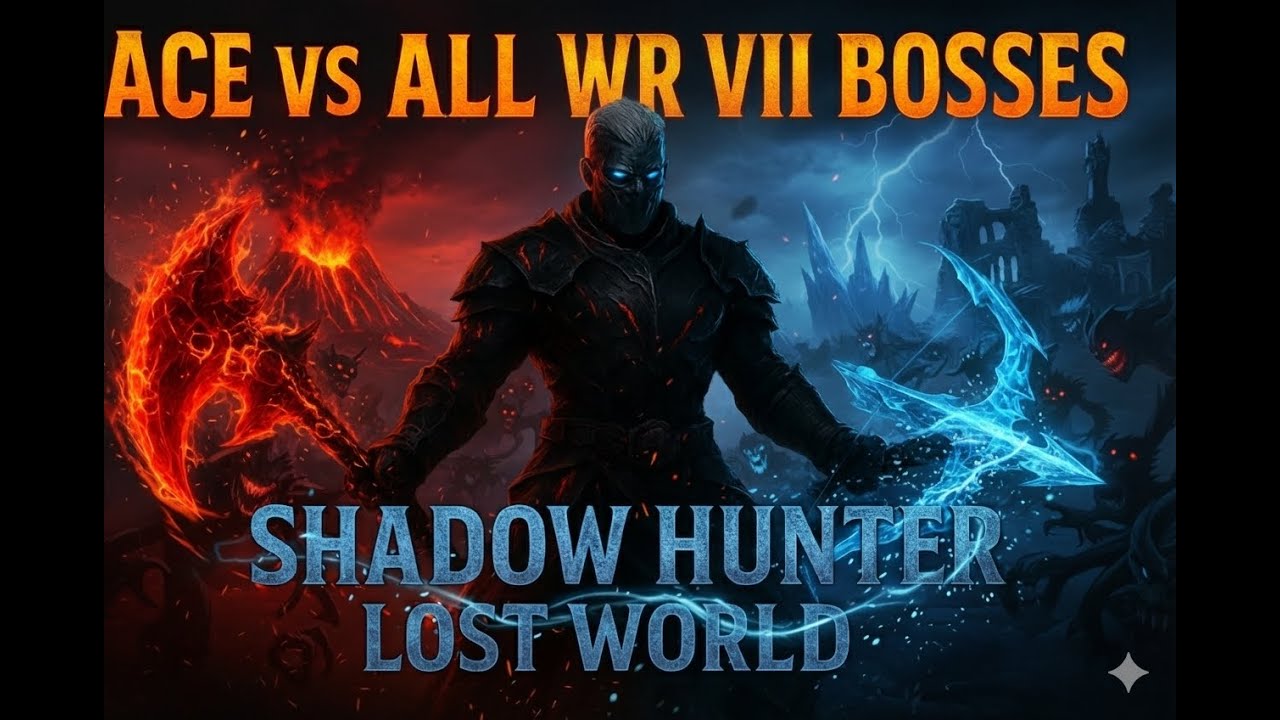 Shadow Hunter: Lost World (WR VII) - Ace vs WR VII bosses (except Mondriel, saving her for last)