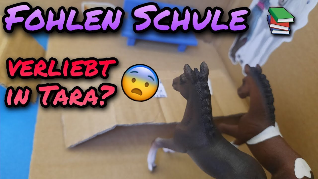 VERLIEBT IN TARA? + EINE GROßE LÜGE! 📚 Fohlen Schule #2 | Schleich Serie