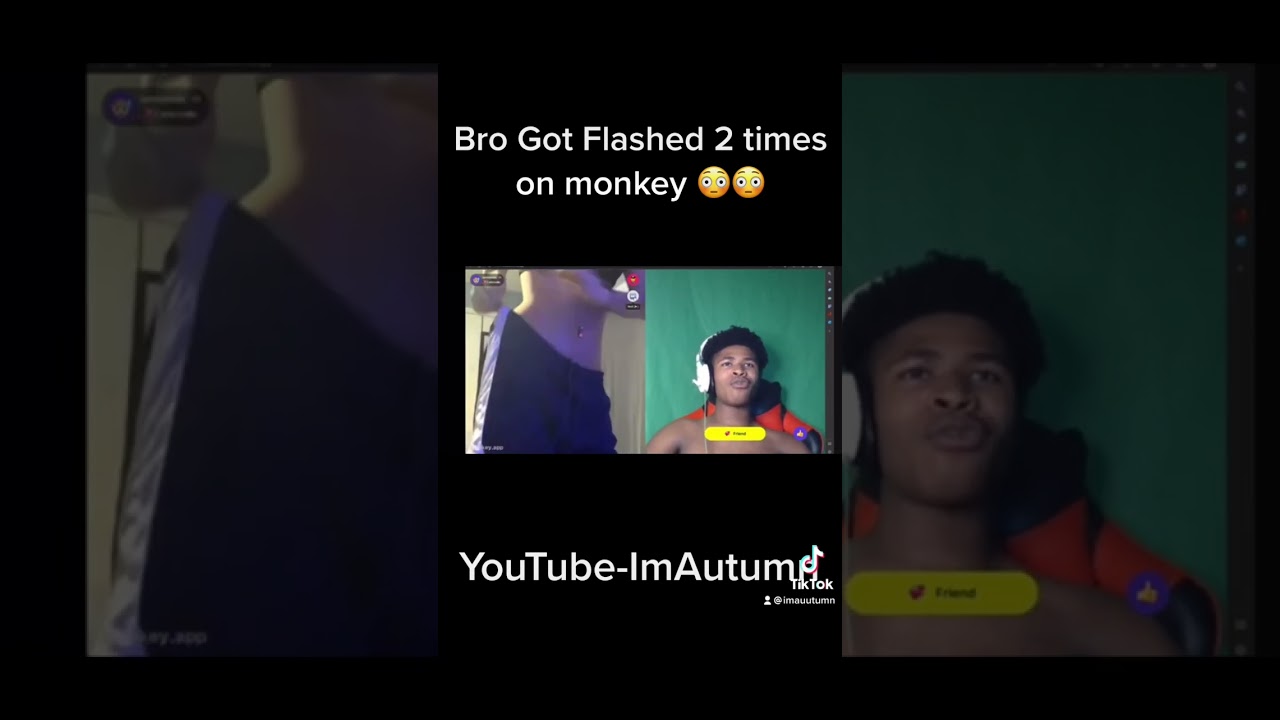 BRO GOT FLASHED ON MONKEY😱😱 #roadto500subs #funny #fyp #ishowspeed
