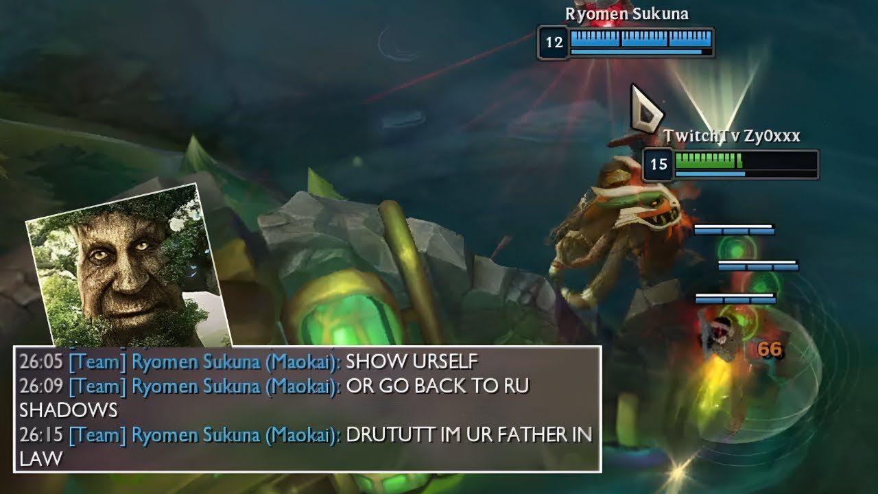 NEVER PISS OFF MYSTICAL WISE RAMMUS