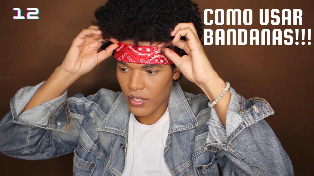 COMO USAR BANDANAS MASCULINAS 4DICAS MODA MASCULINA |Jhonatan Caetano