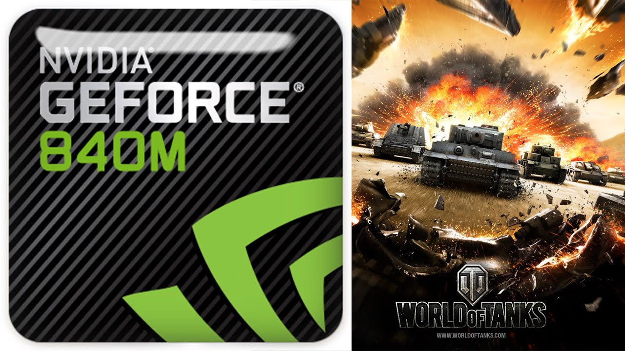 World Of Tanks GeForce 840m Gameplay | Med | High | Max |