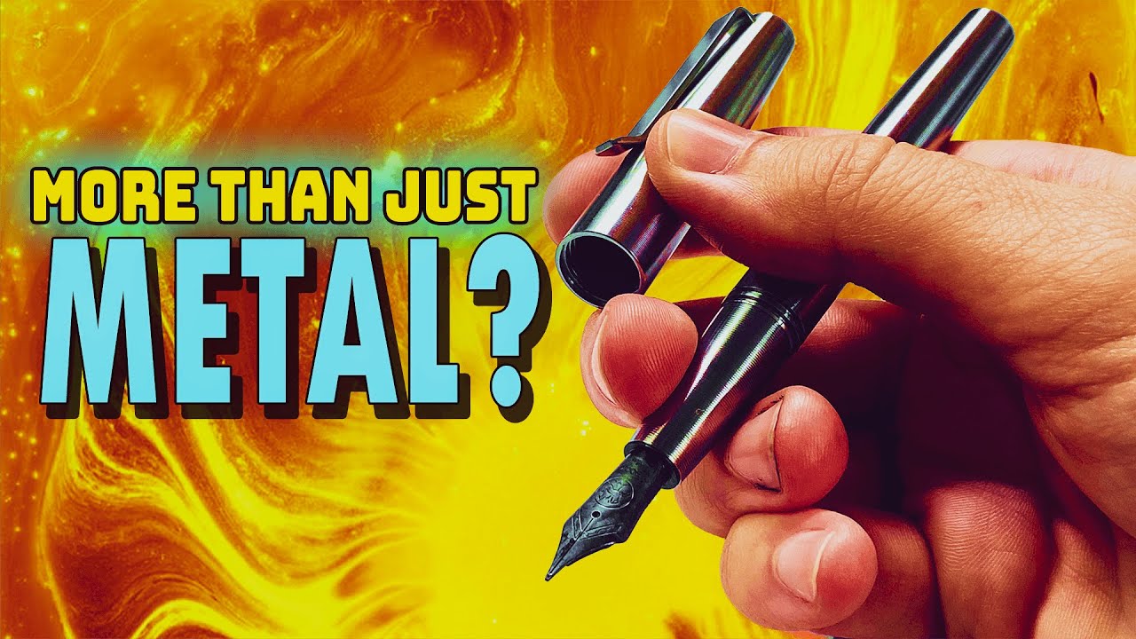Can a Titanium Pen Have a Soul? (Tactile Turn Gist Fountain Pen Review & Drawing)