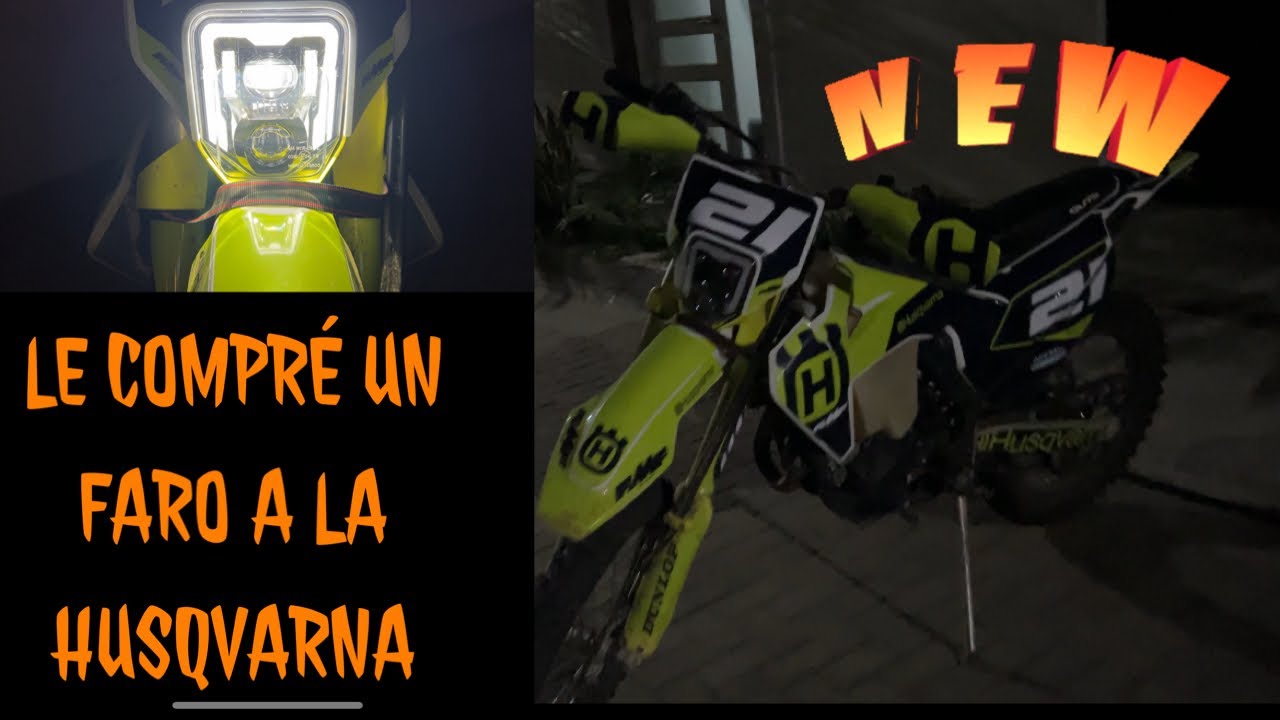 FARO NUEVO a la HUSQVARNA