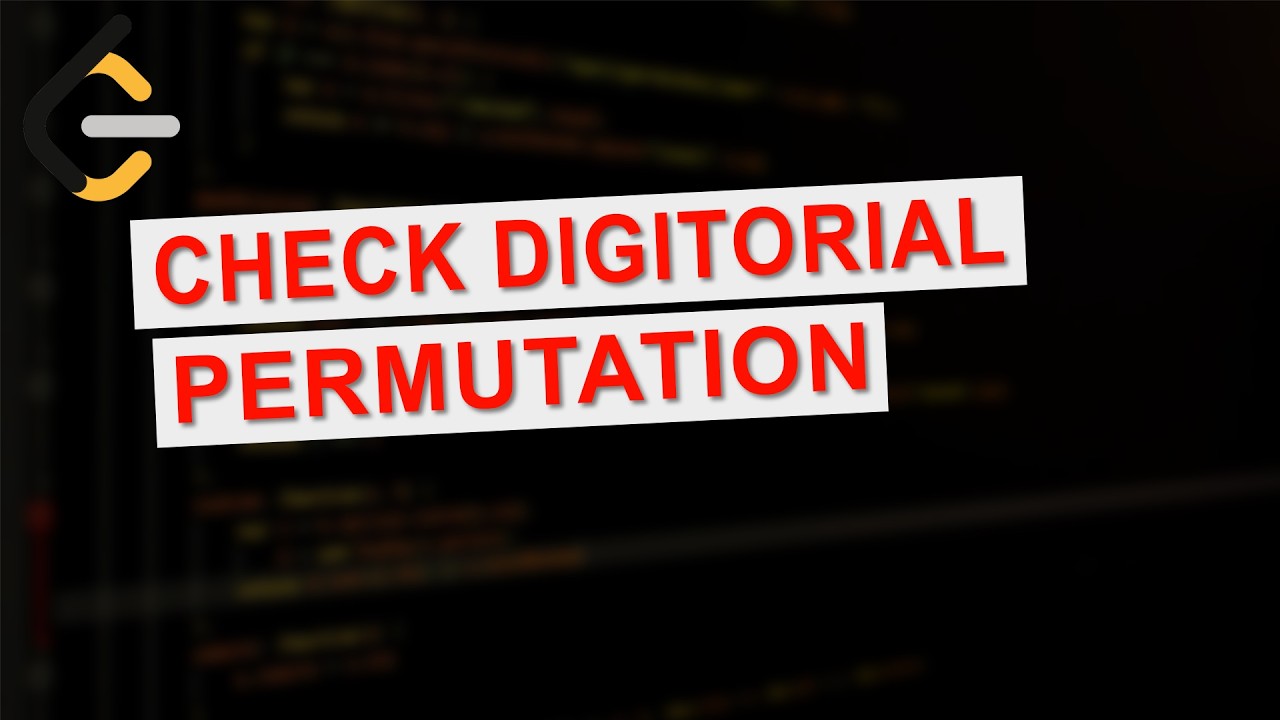 Leetcode 3848 | Check Digitorial Permutation | Weekly Contest 490