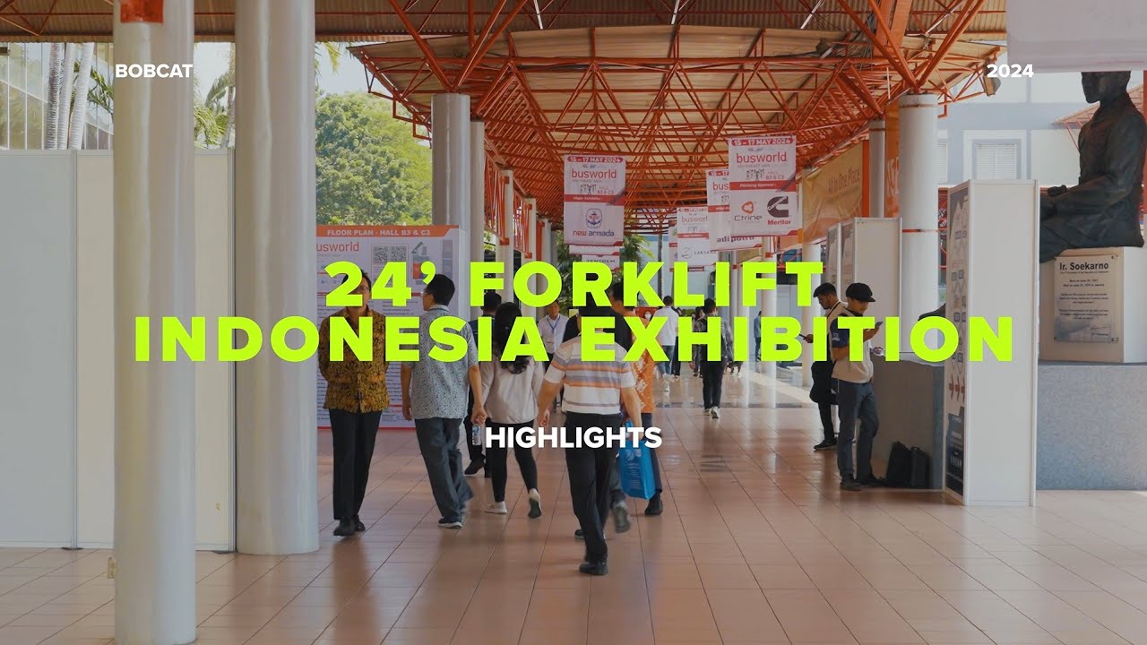 Forklift Indonesia 2024 - Doosan Bobcat&reg; Exhibition Highlights