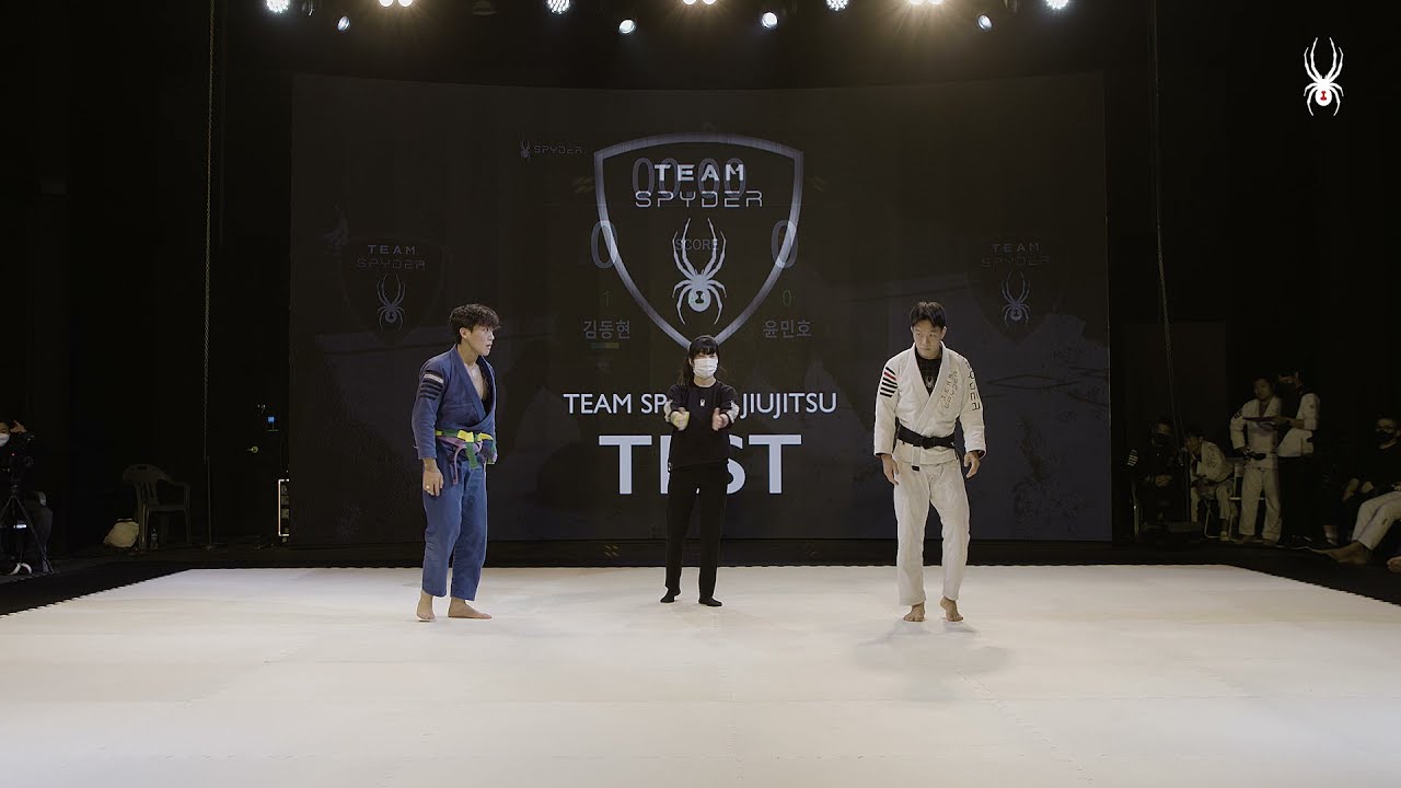 [TEAM SPYDER JIUJITSU - TEST DAY] 김동현(킹덤 월배/퍼플벨트) VS 윤민호(팀스파이더/블랙벨트)