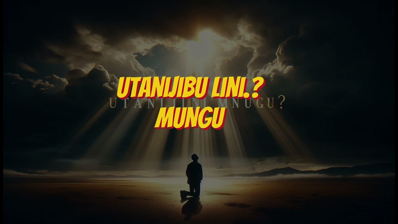 mponeza- UTANIJIBU LINI MUNGU.?